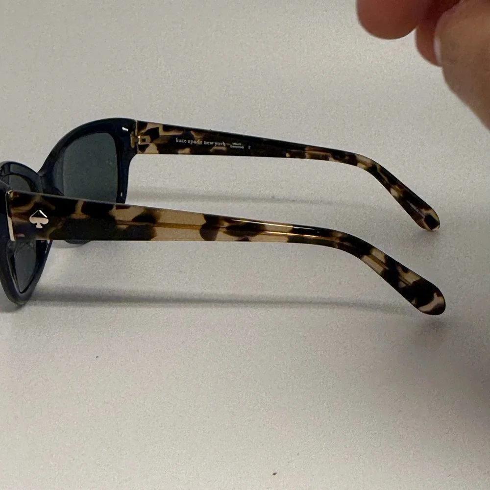 Kate Spade Johanna/S Navy Blue Tortoise Cat Eye Sunglasses FX8OS 53-17-135